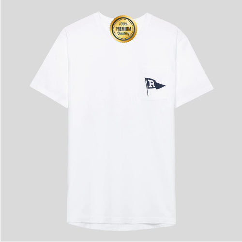 Camiseta hombre Reno flag white / navy