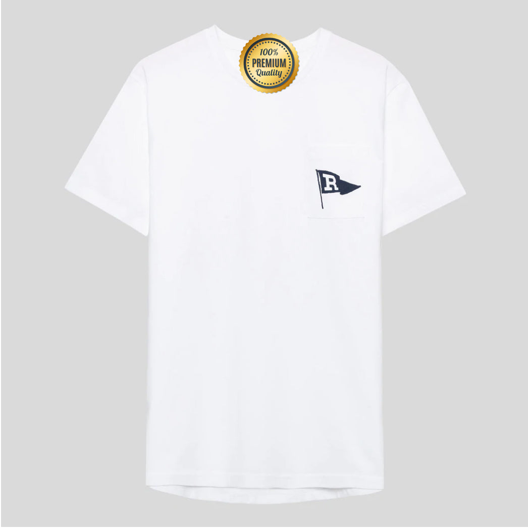 Camiseta hombre Reno flag white / navy