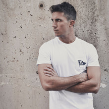 Cargar imagen en el visor de la galería, Camiseta hombre Reno flag white / navy