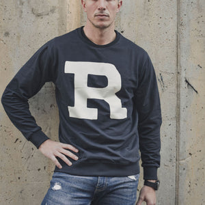 Sudadera hombre R powa navy / white