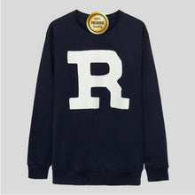Cargar imagen en el visor de la galería, Sudadera hombre R powa navy / white