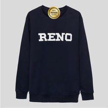 Cargar imagen en el visor de la galería, Sudadera hombre Reno full navy / white